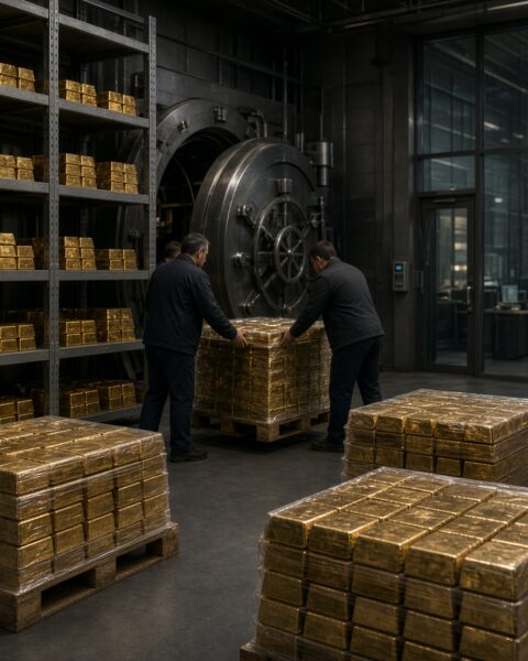 Russische centrale bank verkoopt recordhoeveelheid goud door groeiend begrotingstekort