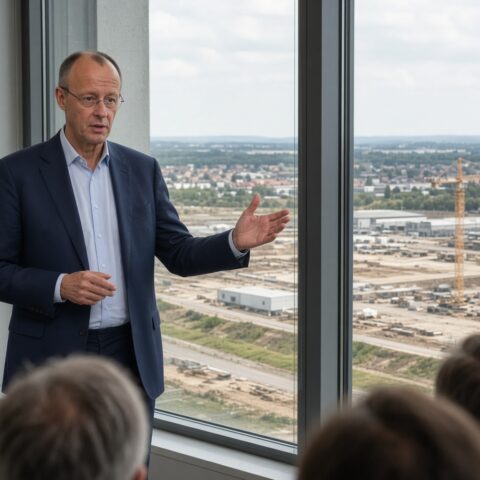 Merz waarschuwt dat AfD-overwinning investeringen in Saksen-Anhalt kan schaden