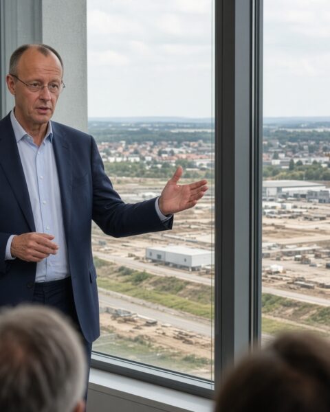 Merz waarschuwt dat AfD-overwinning investeringen in Saksen-Anhalt kan schaden