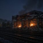 Rusland treft Kyiv en Oekraïense infrastructuur met massale raket- en droneaanval