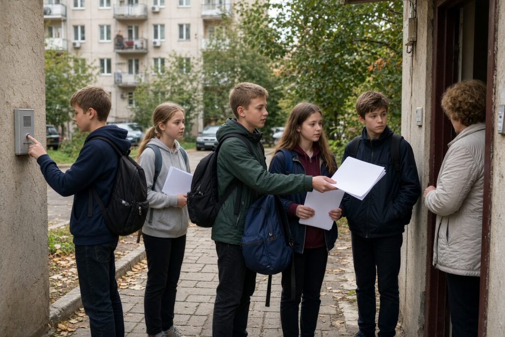 Russische scholen zetten leerlingen tijdens lestijd in voor campagne van Verenigd Rusland