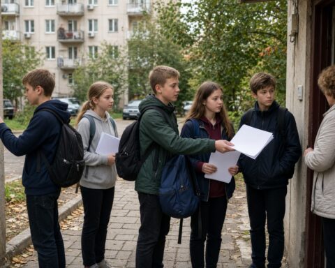 Russische scholen zetten leerlingen tijdens lestijd in voor campagne van Verenigd Rusland