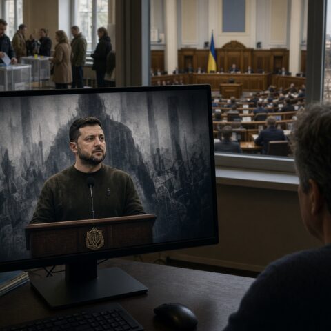 Steigan.no schildert Zelensky als gezicht van Oekraïense neonazi’s