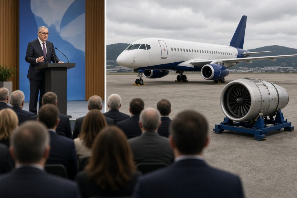 Aeroflot vraagt staatssteun voor vervanging van motoren in SSJ-100-vliegtuigen