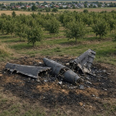 Drone valt en ontploft nabij dorp in Moldavië tijdens Russische aanval op Oekraïne