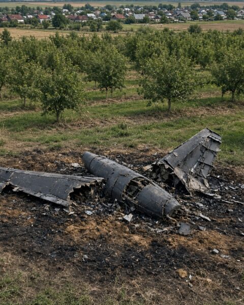 Drone valt en ontploft nabij dorp in Moldavië tijdens Russische aanval op Oekraïne