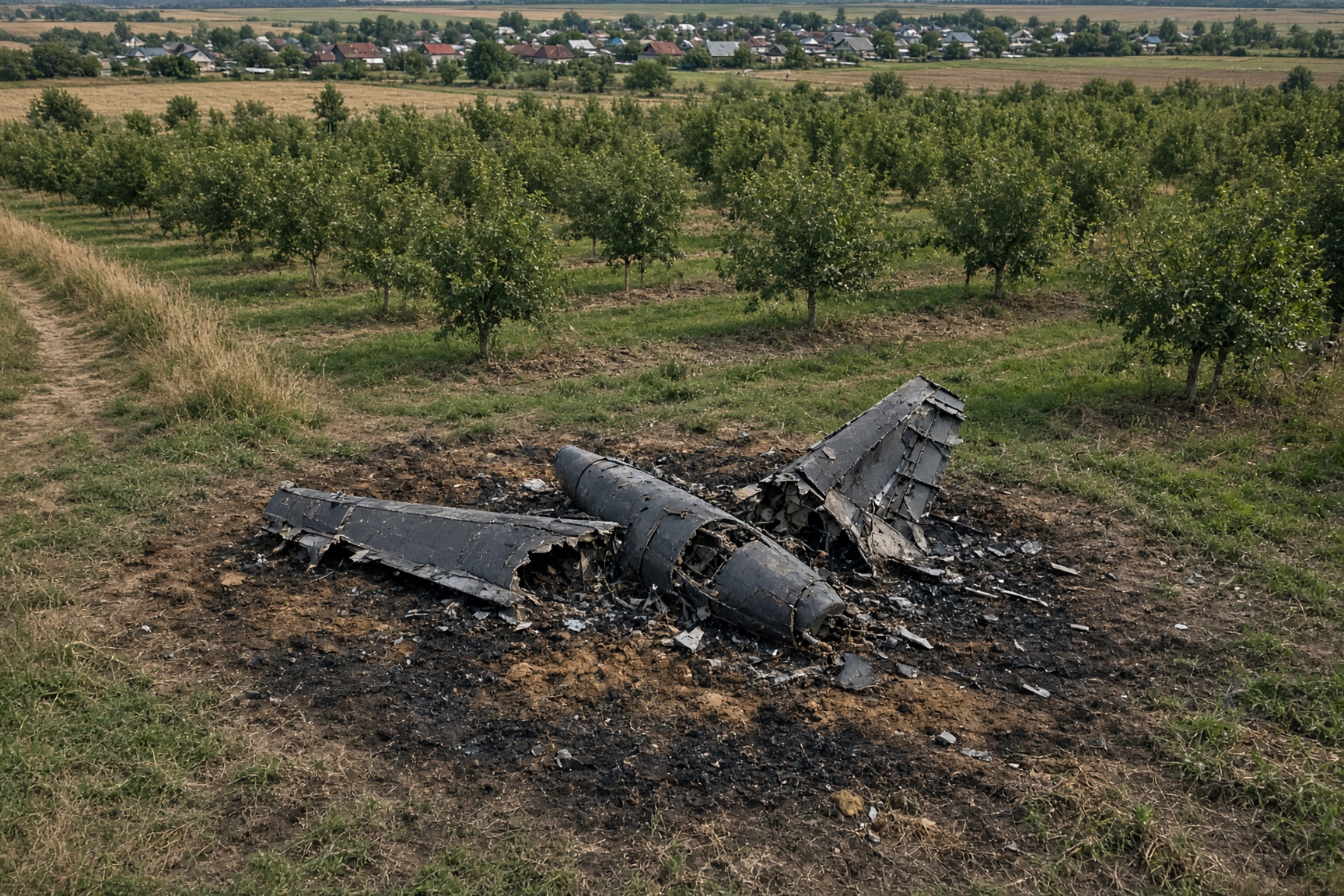 Drone valt en ontploft nabij dorp in Moldavië tijdens Russische aanval op Oekraïne