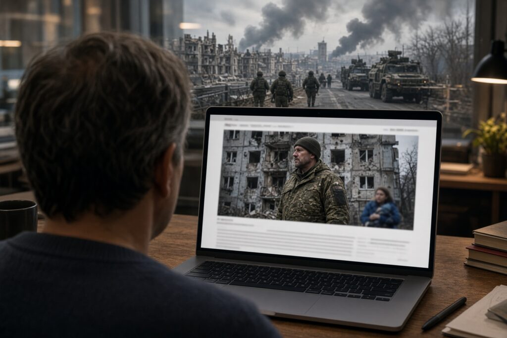 Tsjechische publicatie schuift verantwoordelijkheid voor Russische oorlog op Oekraïne