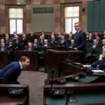 PiS-Kamerlid bootst tijdens Sejm-debat blaffend geluid na