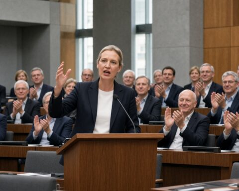 Alice Weidel wil goede betrekkingen met Rusland herstellen