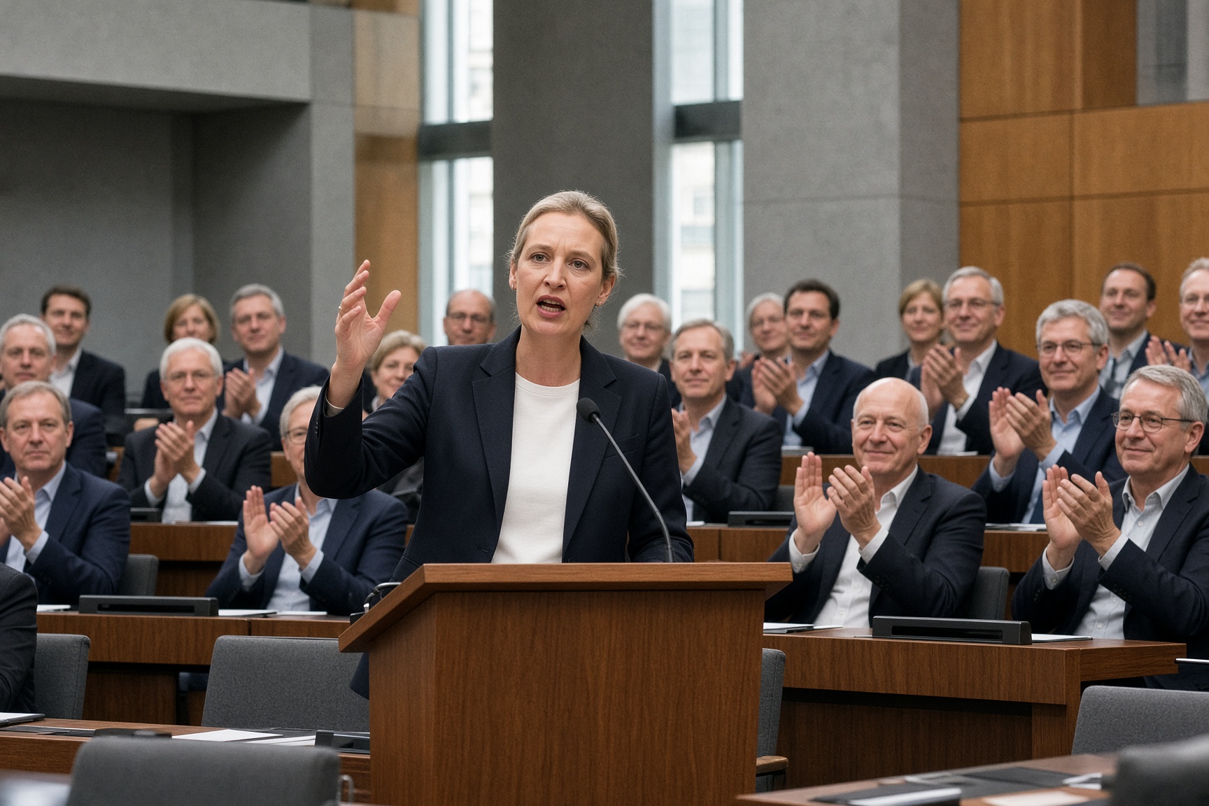 Alice Weidel wil goede betrekkingen met Rusland herstellen