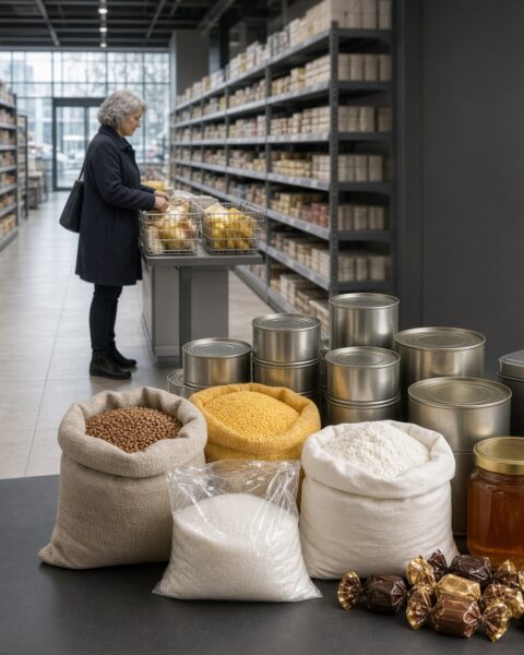 Roskachestvo adviseert Russen om houdbare producten vóór nieuwjaar te kopen