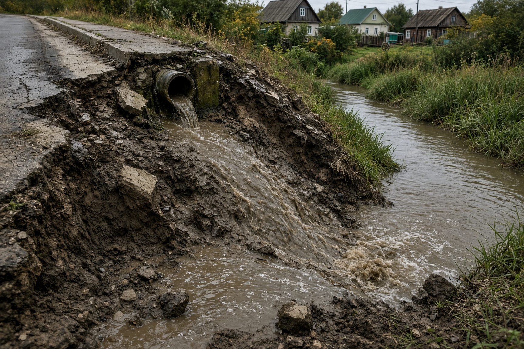 Defecte rioolcollector loost al twee jaar afvalwater in rivieren van Tatarstan