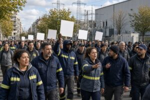 Franse energiebedrijven platgelegd door protest tegen schrappen werknemerstarief
