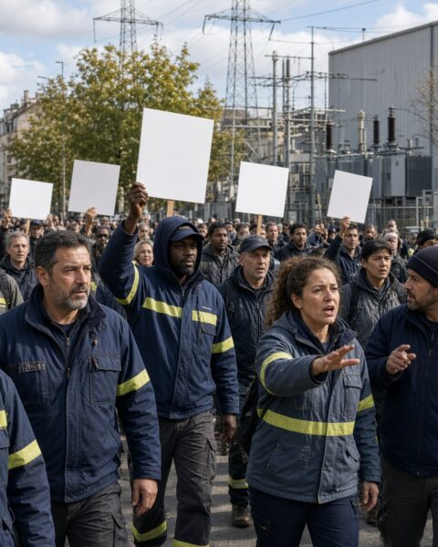 Franse energiebedrijven platgelegd door protest tegen schrappen werknemerstarief
