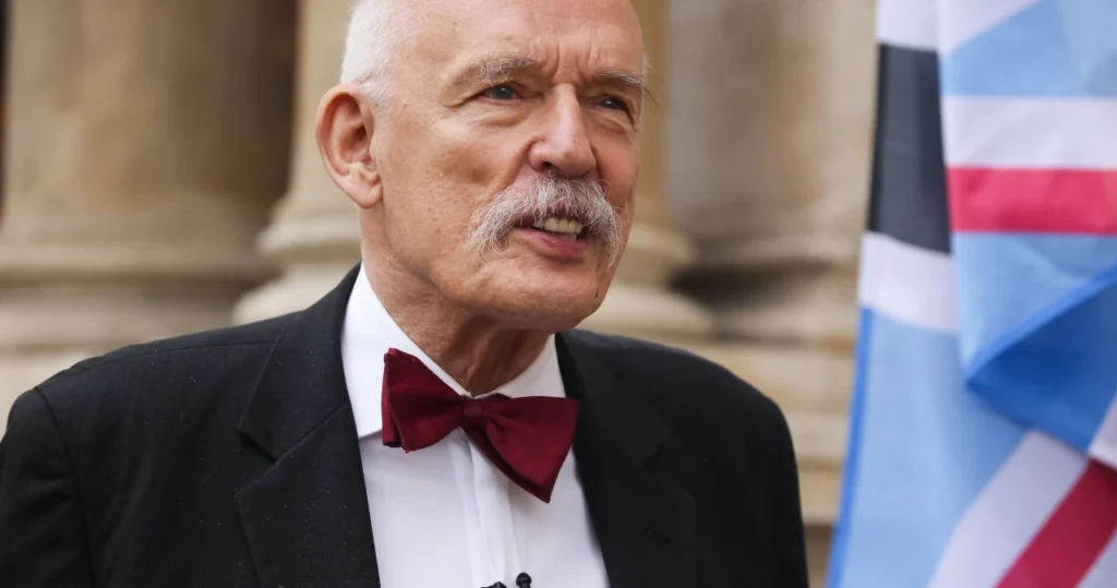Janusz Korwin-Mikke prijst Moskou tijdens gespannen periode voor Polen