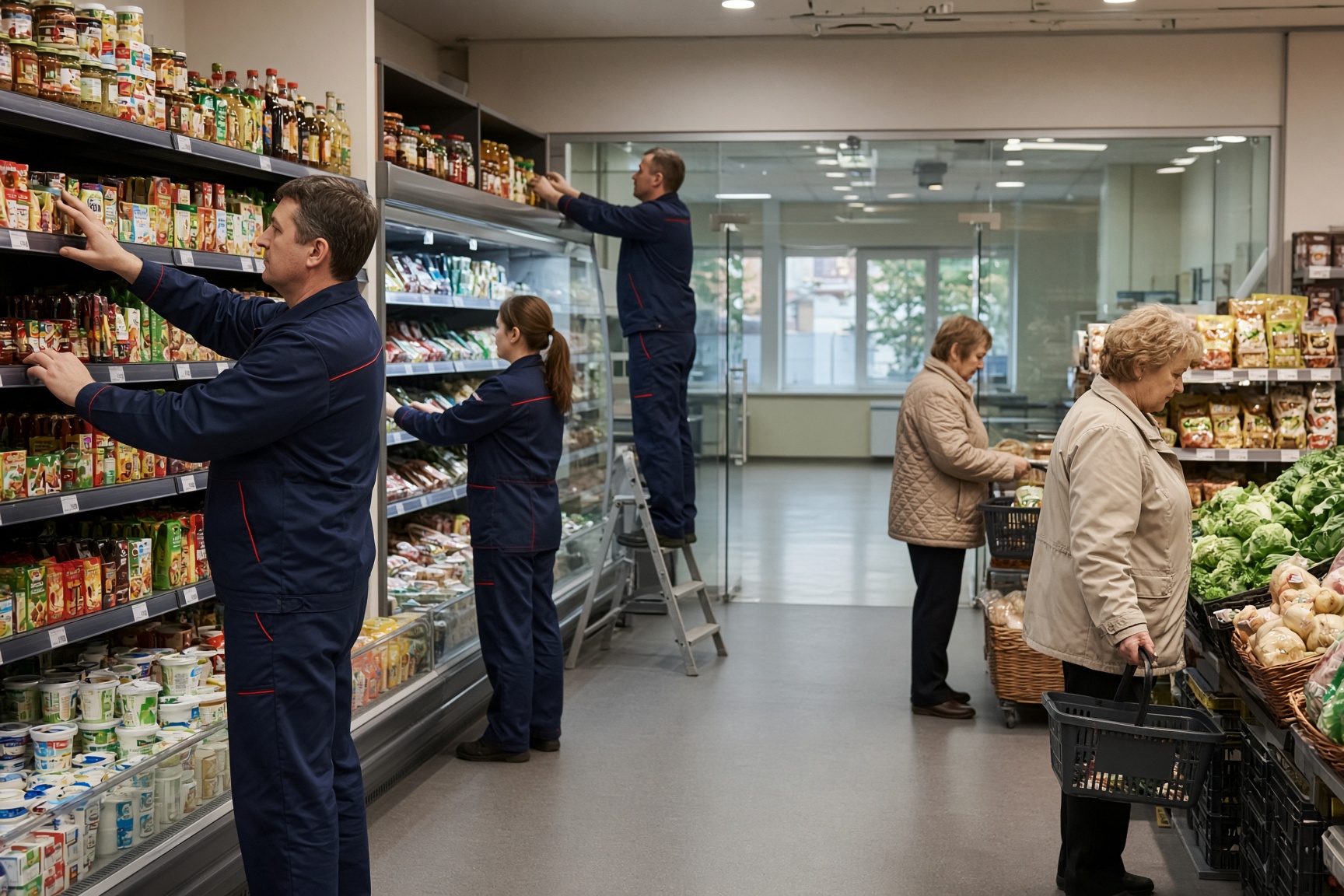 Russische supermarktketens verlagen investeringen en remmen winkeluitbreiding af