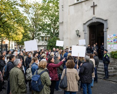 Protesten in Düsseldorf en Erftstadt tegen AfD en haar migratiekoers