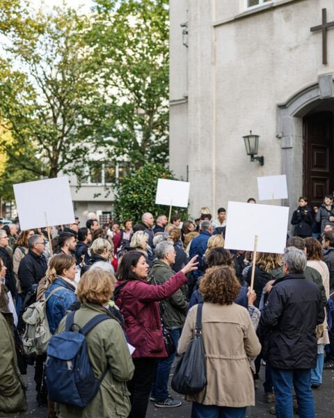 Protesten in Düsseldorf en Erftstadt tegen AfD en haar migratiekoers