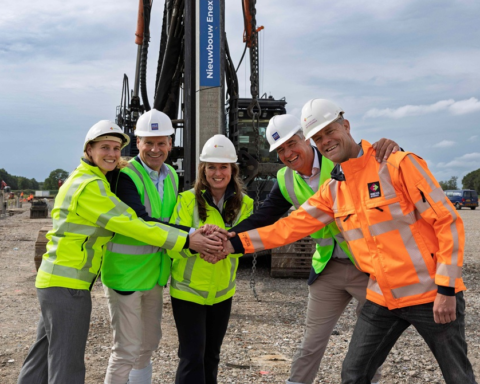 Aan de Stegge Twello begint met de bouw van nieuw distributiecentrum Enexis in Hoogeveen