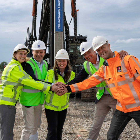 Aan de Stegge Twello begint met de bouw van nieuw distributiecentrum Enexis in Hoogeveen