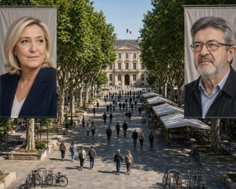 Opiniepeiling: Le Pen en Mélenchon maken kans op tweede ronde in Frankrijk
