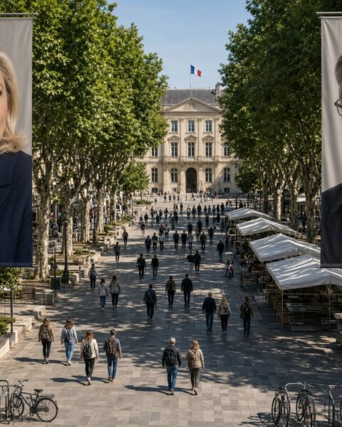Opiniepeiling: Le Pen en Mélenchon maken kans op tweede ronde in Frankrijk