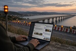 Russische militaire bloggers melden raketlanceringen richting de Krim