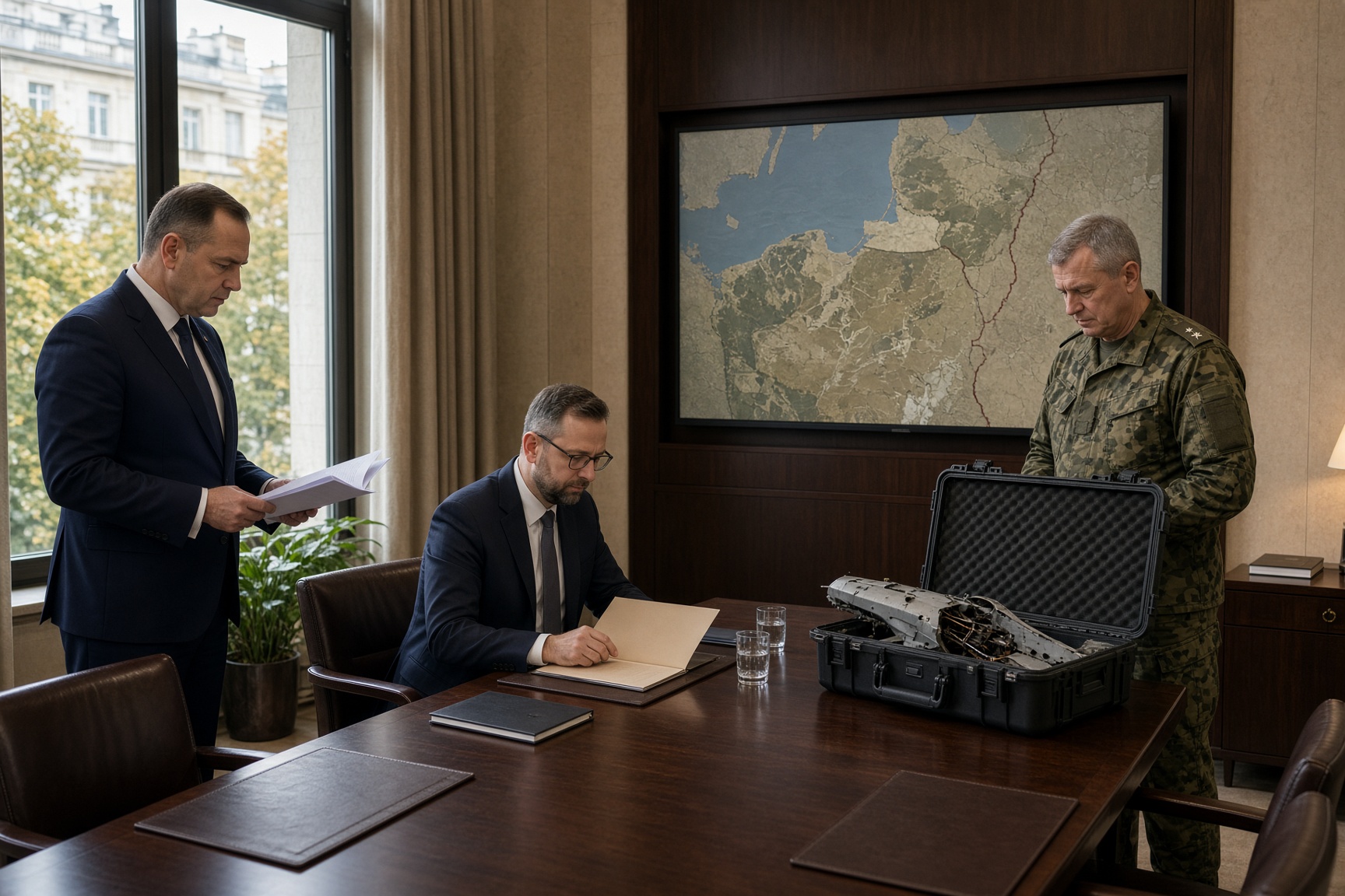 Polen bespreekt versterking van nationale veiligheid na Russische drone-incidenten