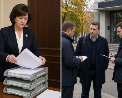Russische kiescommissie schrapt КПРФ-kandidaat, politie treedt op tegen Яблoko-politicus
