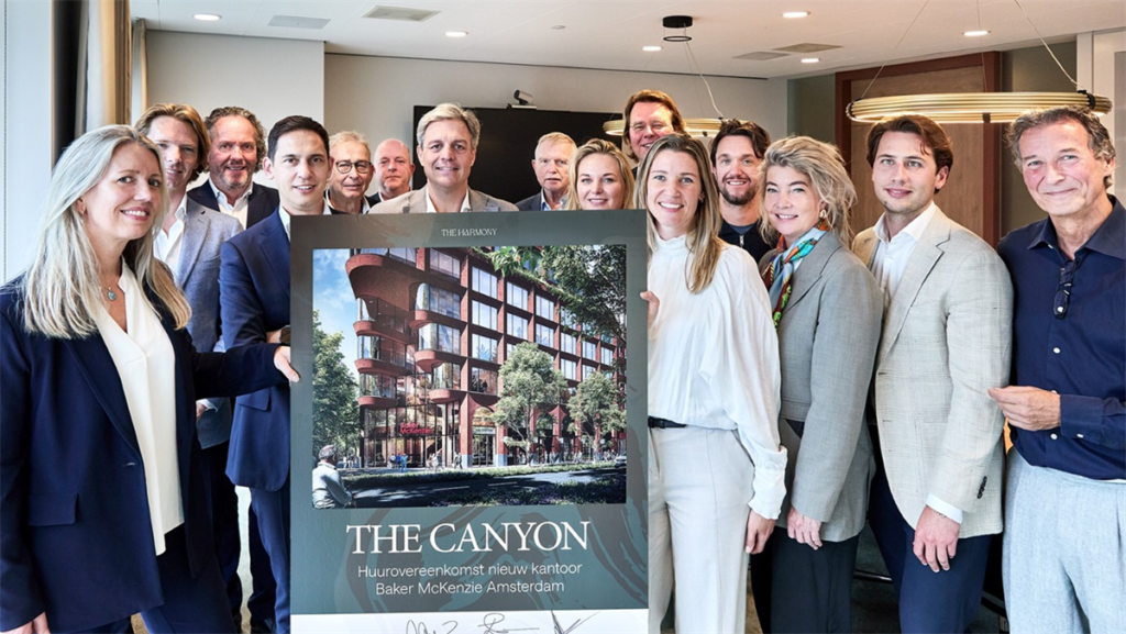 Baker McKenzie verhuist naar The Canyon op Amsterdamse Zuidas met focus op duurzaamheid