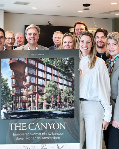 Baker McKenzie verhuist naar The Canyon op Amsterdamse Zuidas met focus op duurzaamheid