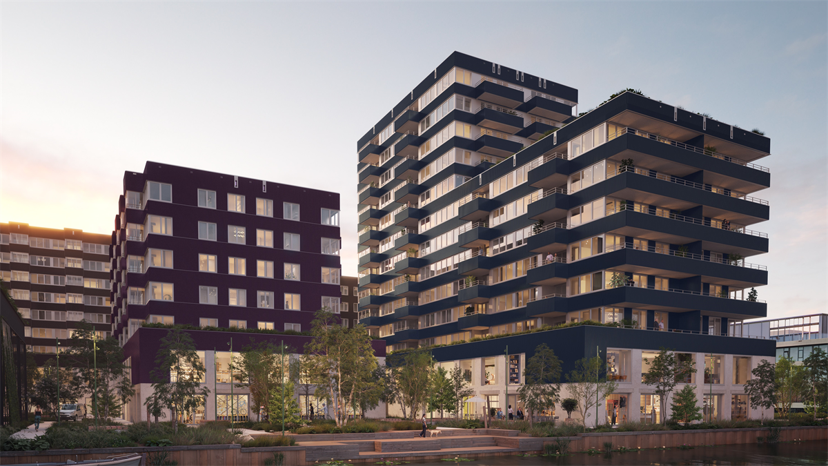 Being en COD starten bouw van ASTR in Amsterdam-Noord met 229 woningen