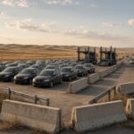 Russische auto-export naar Kazachstan stort in na nieuwe recyclingheffing