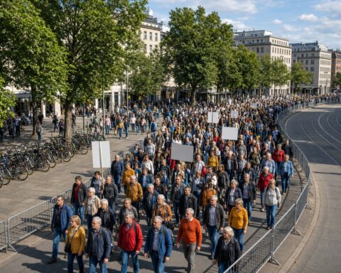 Protesten in Duitsland tegen geplande hervorming van het sociale stelsel