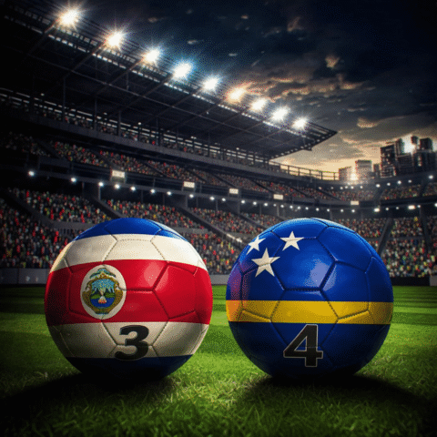 Curaçao maakt sensationele comeback van 3-0 achterstand tegen Costa Rica in Nations League