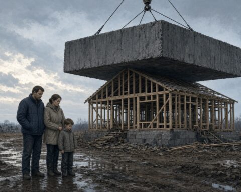 Russische woningbouw krimpt 14 procent, individuele bouw zelfs 23,5 procent