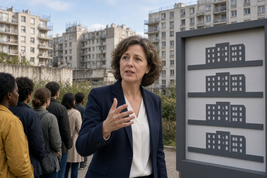 Emmanuelle Cros noemt plan van Le Pen voor HLM-huizen ‘xenofobe verzinsel’