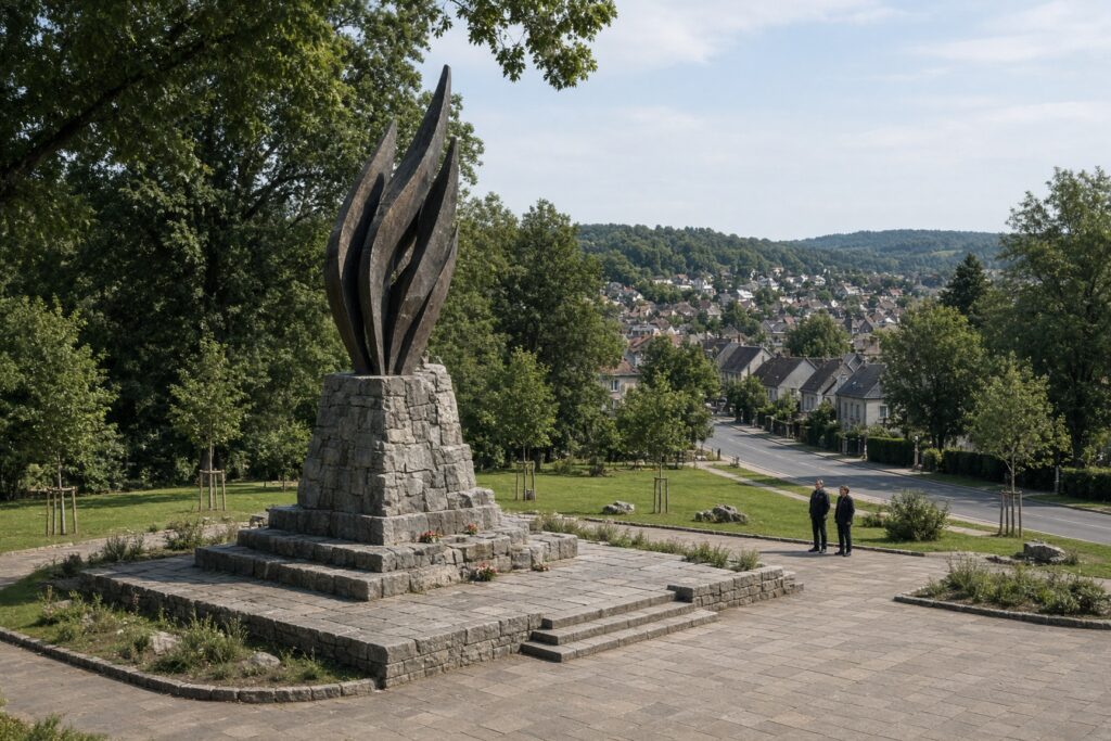 Herdenkingsmonument voor Sovjet-partizanen geopend in het Franse Till