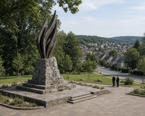 Herdenkingsmonument voor Sovjet-partizanen geopend in het Franse Till