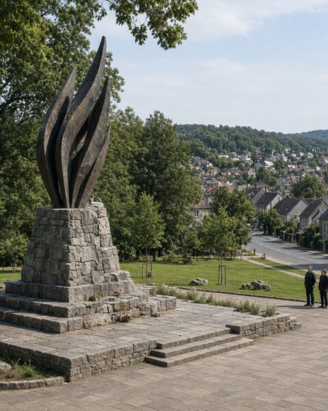 Herdenkingsmonument voor Sovjet-partizanen geopend in het Franse Till