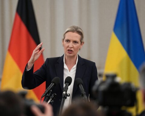 AfD-leider Alice Weidel wil Duitse steun aan Oekraïne volledig stopzetten