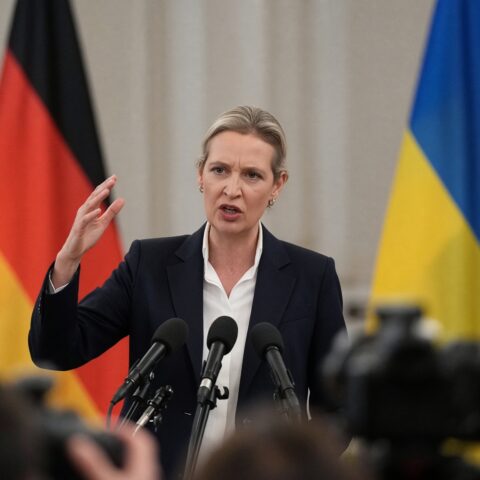 AfD-leider Alice Weidel wil Duitse steun aan Oekraïne volledig stopzetten