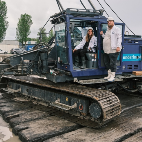 Eerste 100 woningen van De Remise in Zwaag in aanbouw op voormalig gevangenisterrein