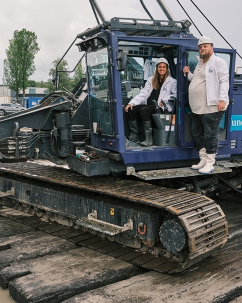 Eerste 100 woningen van De Remise in Zwaag in aanbouw op voormalig gevangenisterrein