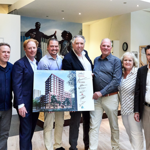 EMRO en gemeente Amsterdam transformeren kantorenplan naar 142 huurwoningen in Bullewijk