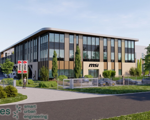 Heembouw bouwt modern bedrijfsgebouw voor techbedrijf MSI in Son en Breugel