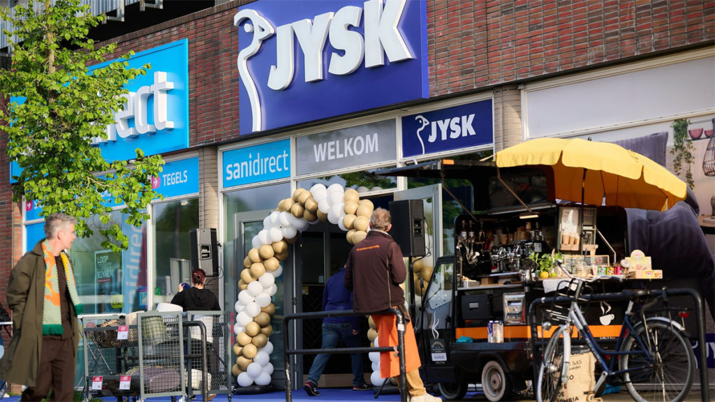Jysk opent zeven nieuwe winkels in Nederland en groeit met recordomzet
