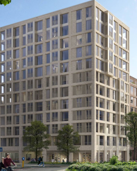 Neoo start woningbouwproject in Amsterdamse Schinkelkwartier met 176 woningen
