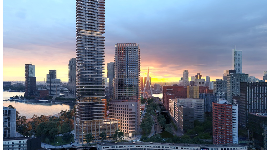 Provast onthult details over Flow Town-project in Rijnhaven, gericht op gemengde stadsbuurt